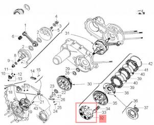 Kupplungskorb Ape Pentaro APB1T 