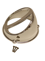 " Air Race Pipe " Racing Lufteinlass Chrom für Ape 50 