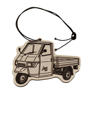 Duftbaumanhänger Weiß " Ape 50 Pritsche " 