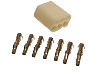 Ersatz.- Reparaturstecker für Scheinwerfer vorne Ape 50 