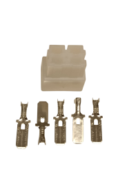 Ersatz.- Reparaturstecker für Scheibenwischermotor  Ape 50 ZAPC81 