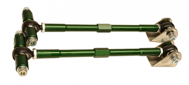 Racing - Stabistrebensatz ( Grün ) "Casa-Moto" für Achsschenkel Ape 50 