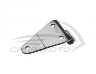 Scharnier hinten links oben an der Heckklappe am Kasten Ape 50 