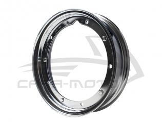 Felge Stahl-Chrom 2.10-10 schmale Ausführung für Ape 50 