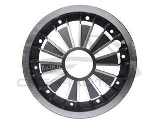 Ape 50 Felge Alu - Schwarz "Racing" 2.10-10 