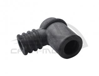 Zündkerzenstecker Gummi schwarz 90° Winkel 