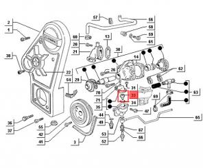 Thermostat Porter Diesel 1,4l / Calessino Diesel / Quargo 