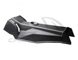 Mittelkonsole Armaturenbrett mit Zündschlossaussparung Schwarz Ape TM 703 Lenkstange 