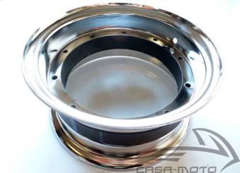 Felge "Extremo" Stahl/Chrom breite 13,4cm Ape 50 