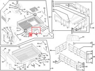 Kotflügel hinten rechts schwarz Quargo 