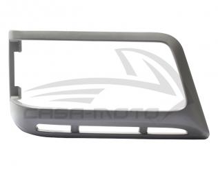 Scheinwerferrahmen vorne rechts Porter S85 Grau-Schwarz für dreieckige Klarglasblinker Bj. 98 - 2008 