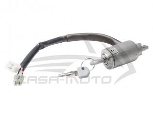 Zündschloß TM 703V Benziner und Diesel mit Lenkradschloß und Abreissschrauben M6x32 