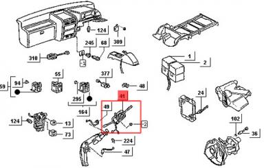 Lenkstockschalter Kombischalter Porter S85 ab Bj. 96 bis 2008 
