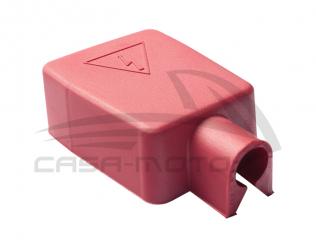 Batterie Pluspolabdeckung , Kunststoff rot für Ape 50 / TM703 