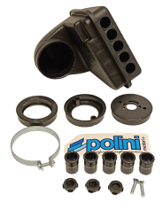 Luftfilter Racing Polini in Carbonoptikoberfläche für Ape 50 