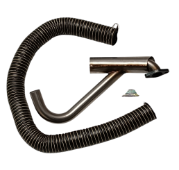 Wärmetauscher am Zadra Auspuff A und B Version für Ape 50 