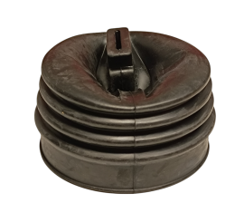 Gummifaltenbalg am Kupplungshebel Motorseite Ape Classic 400 Diesel / Calessino 200 Benziner 