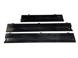 Bordwandsatz 3-teilig, rechts-links-hinten, Stahl, schwarz für TM703 