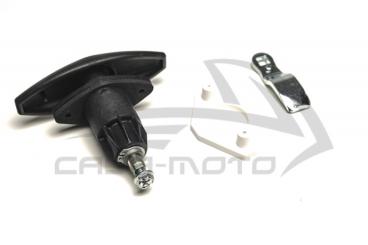 Klappengriff - Drehriegel Elipse lang 