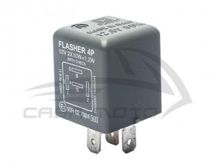 Blinkrelais 12V/10W mit 4 Anschlüsse Ape 50 