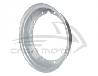 Felgenhälfte Stahl 50mm breit , 10", Silber Ape 50 
