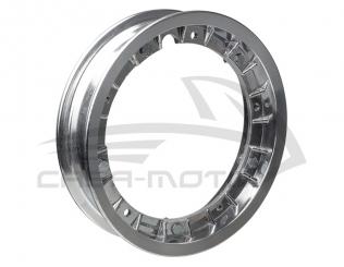 Alufelge Silber "Rush" 2.10-10 für Ape 50 