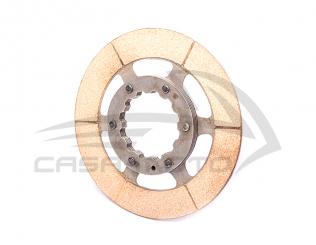 Kupplungsreibscheibe Ape Car / TM Benziner grob verzahnt mit 12 Zähnen 