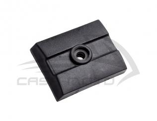 Querleistenendstück schwarz für Zierleiste Calessino 