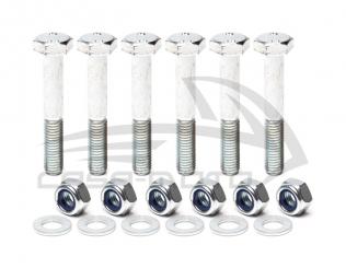 Schraubensatz -Montagesatz M12 für Hardyscheiben Poker / Quargo 