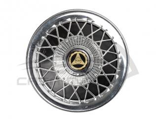 Radkappe chrom/schwarz Ape 50 