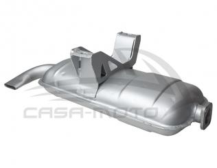 Auspuff ohne Krümmer Classic / Calessino / TM 703 Wassergekühlt 