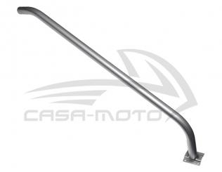 Überrollbügel - Seitenstange nach hinten links silber Ape 50 