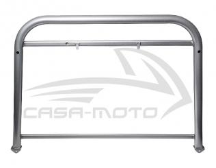 Überrollbügel Vorderteil Crossbügel Silber Ape 50 