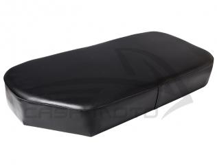 Sitzbank Schwarz Zubehör mit einer Seite schräg Ape 50 