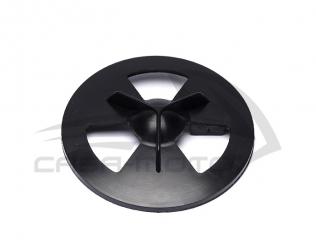 Verteilerblende an Heizung  im Fahrerhaus unter Beifahrersitz Ape TM 703 