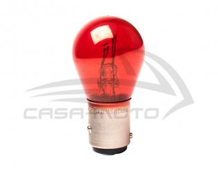 Glühbirne - Bremslichtbirne 12V / 21/5 Watt BAY15d rot 