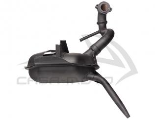 Auspuff original Piaggio MIT KAT Ape TM 703 Benziner 