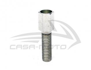 Einstellschraube am Ölpumpenzug Ape 50 