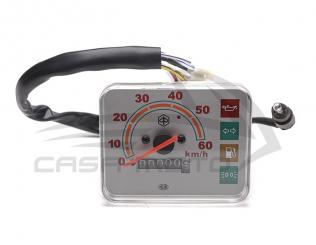 Tacho eckig weiss Ape 50 TL6T / TL5T / ZAPC80 