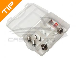 Glühbirnenbox / Set komplett für Ape 50 ZAPC80 