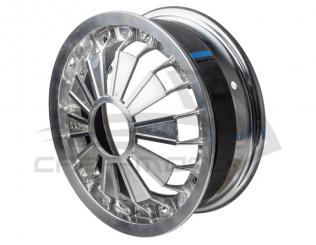 Alufelge Breit Silber "Racing" ca. 10,5cm für Ape 50 