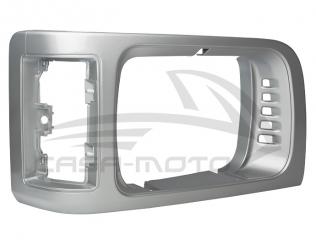 Scheinwerferrahmen silber rechts Porter S85 