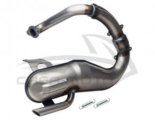 Giannelli Vintage Stahl Tuningauspuff für die Ape 50 Kurzhubzylinder 