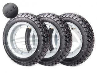 Räder Komplettsatz Urban Snow SN26 M+S 100/90-10 Ape 50 