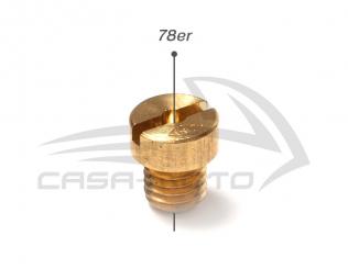 Vergaserhauptdüse M5 - 36 bis 138 für Ape 50 M5x78