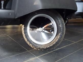 Radkappensatz Moon-Cap geschlossen Chrom für Ape 50 