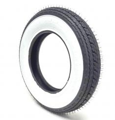 Weisswandreifen 3.50-10 59J Shinko SR550 