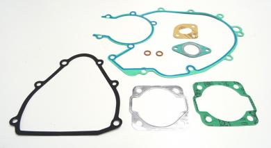 Motordichtsatz Ape 50 ZAPC80 / ZAPC81, Blau mit Silikonstreifen 