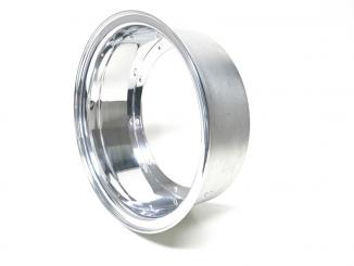 Alufelgenhälfte Poliert Größe L, ca. 10cm breit für Ape 50 