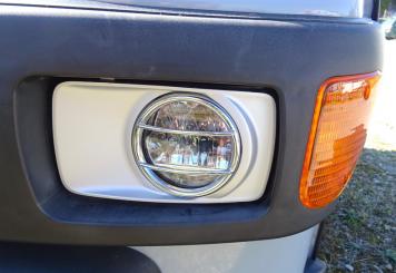 Scheinwerfergitter Chromfarben für Ape 50 LED Modell 